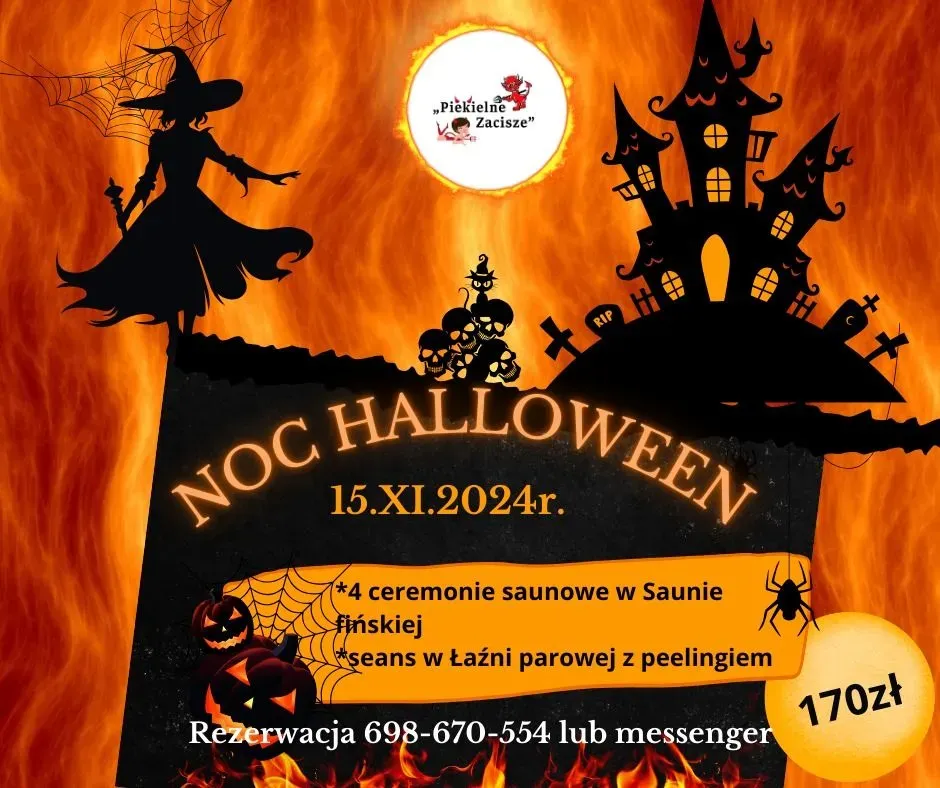 Zdjęcie wydarzenia Noc Saunowa Halloween