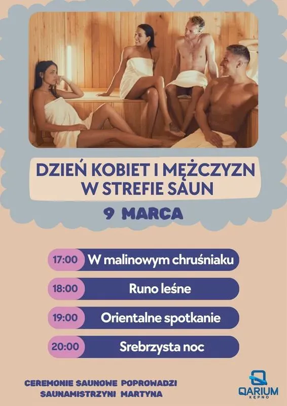 Zdjęcie wydarzenia Saunowe Święto Kobiet i Mężczyzn