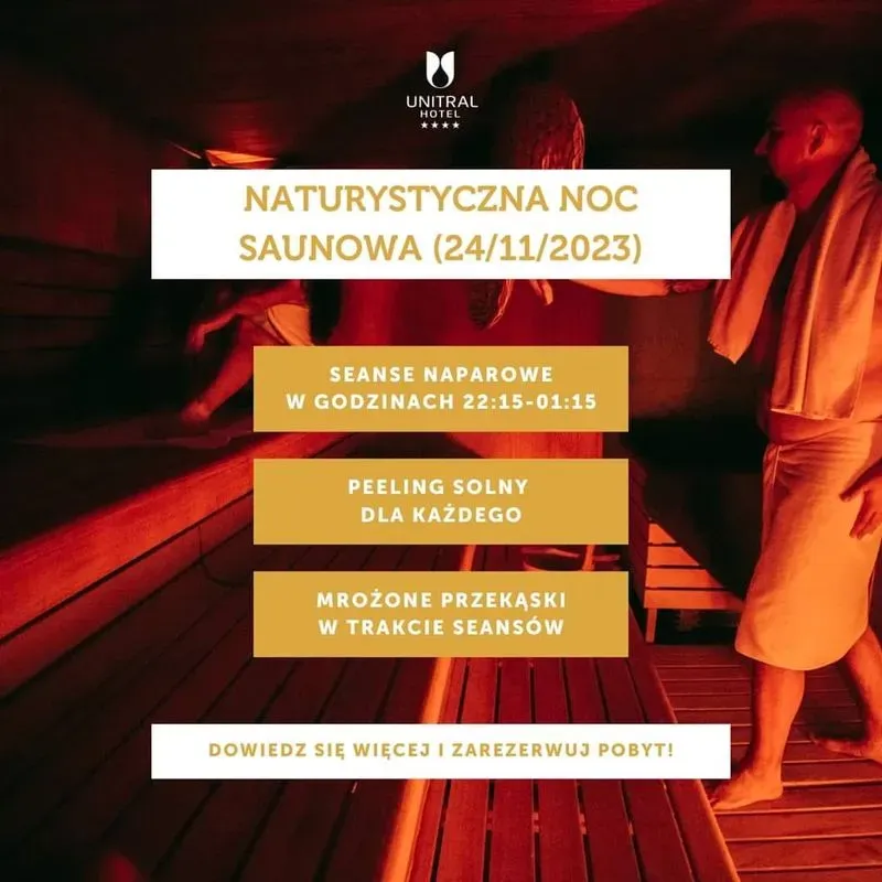 Zdjęcie wydarzenia Naturystyczna Noc Saunowa