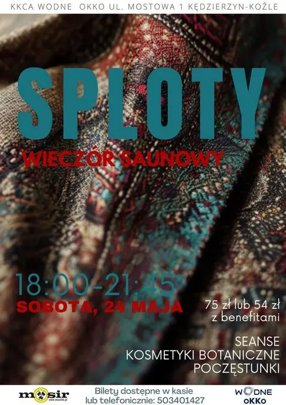 Zdjęcie wydarzenia SPLOTY - Wieczór Saunoowy