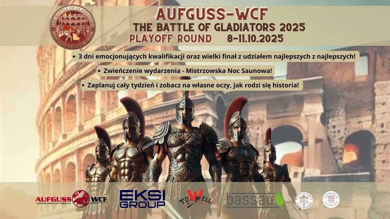 Zdjęcie wydarzenia AUFGUSS-WCF | The Battle of Gladiators - PlayOff - Dzień 3
