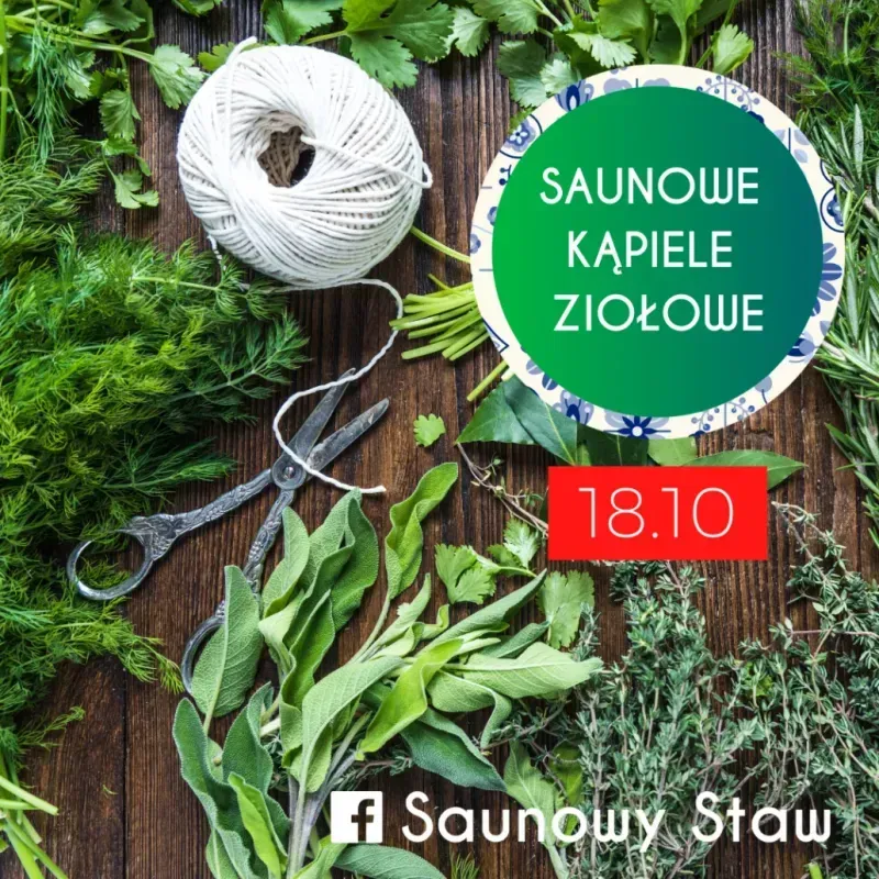 Zdjęcie wydarzenia Saunowe kąpiele ziołowe