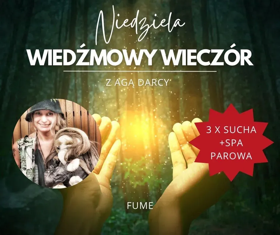 Zdjęcie wydarzenia Niedziela- Wiedźmowy wieczór z Agą