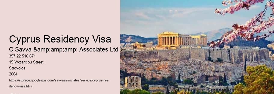 Cyprus Residency Visa