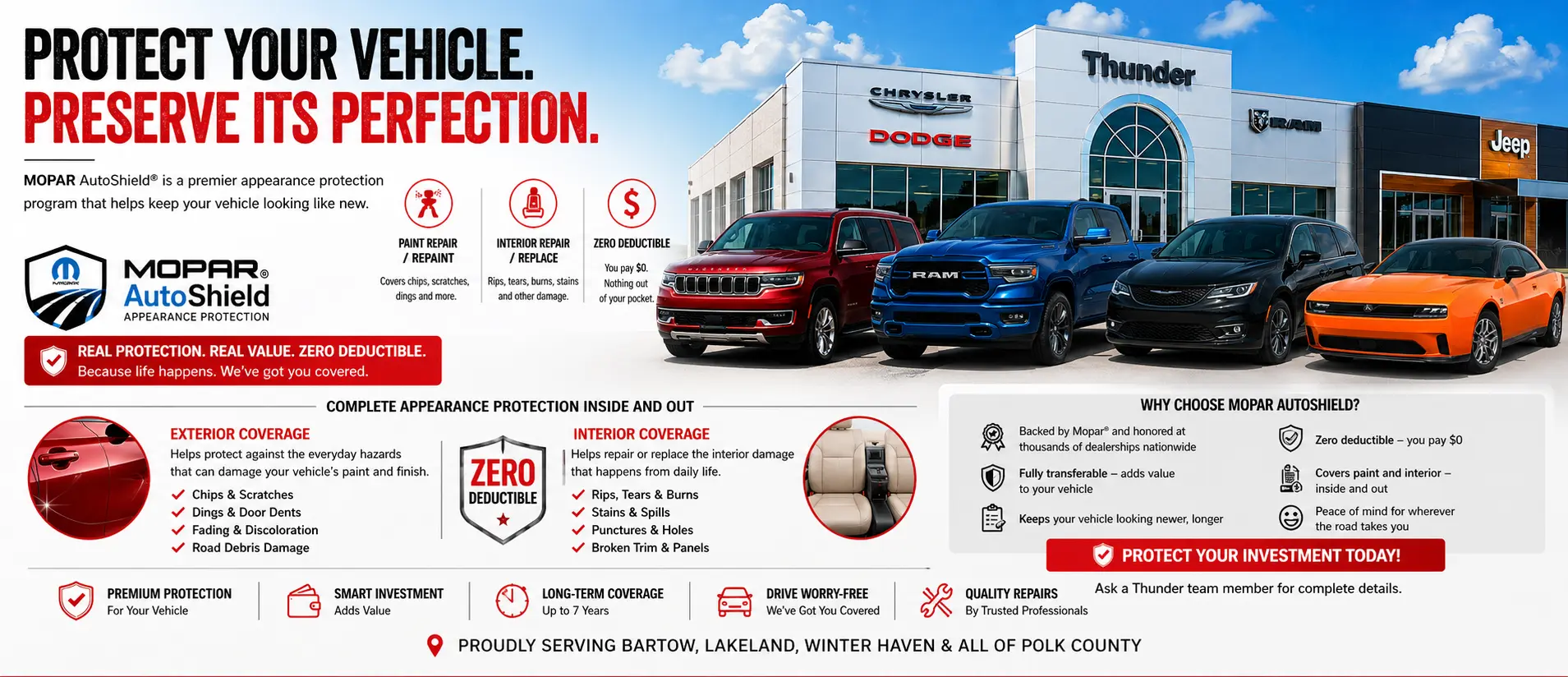 MOPAR AutoShield — Life Happens. We've Got You Covered. — Thunder Chrysler Dodge Jeep Ram