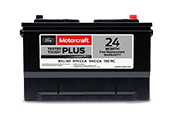 Motorcraft Plus battery