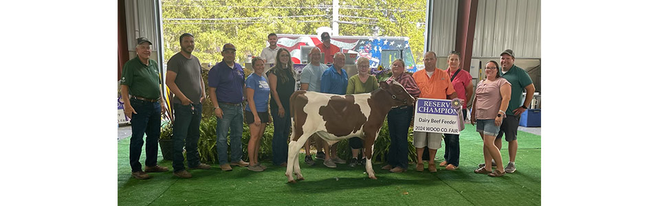 Thayer team at the Wood County Fair, August 2024
