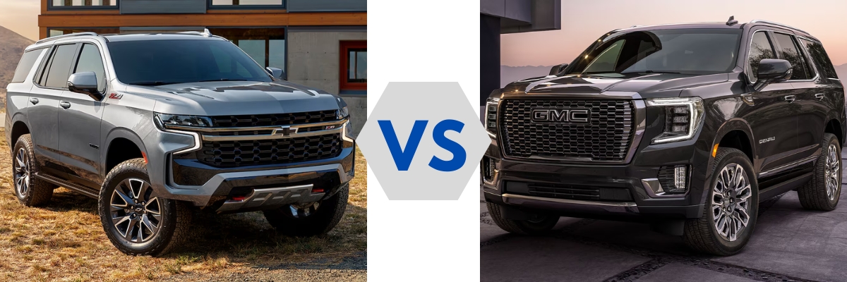 2024 Chevy Tahoe vs 2024 GMC Yukon