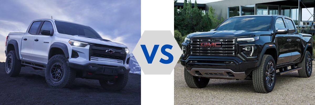 2026 Chevy Colorado vs 2026 GMC Canyon