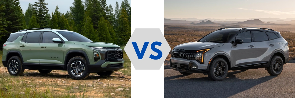2025 Chevy Equinox vs 2025 Kia Sportage