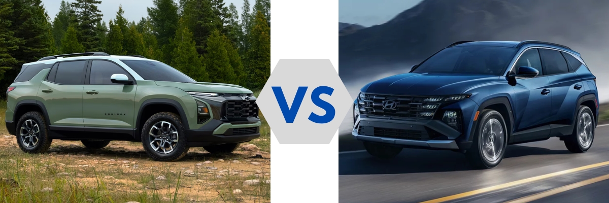 2025 Chevy Equinox vs 2025 Hyundai Tucson