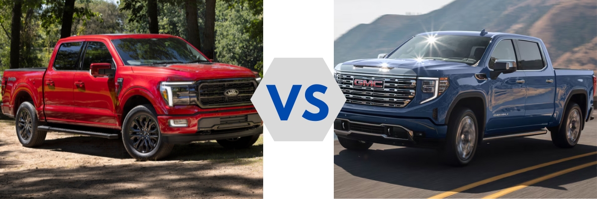 2025 Ford F-150 vs 2025 GMC Sierra 1500