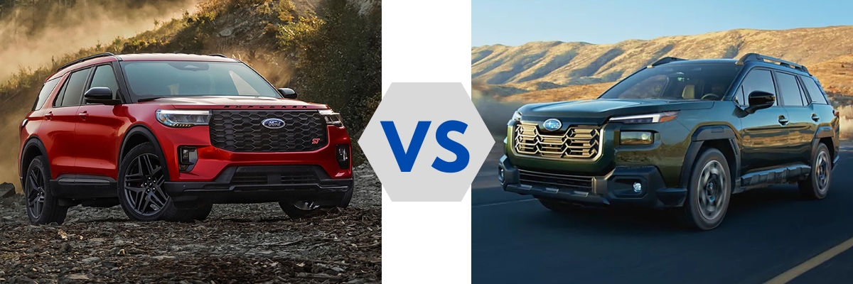 2026 Ford Explorer vs 2026 Subaru Outback
