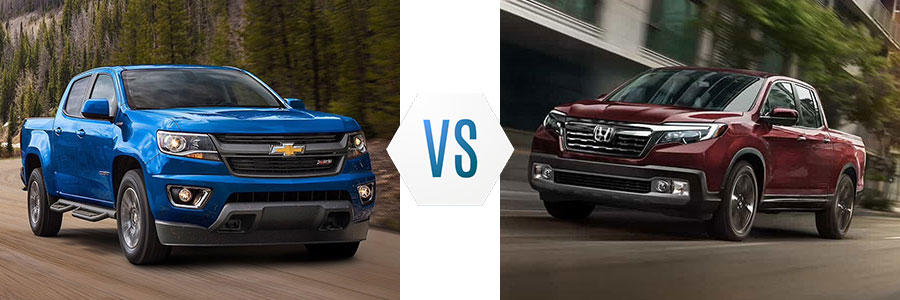 2020 Chevrolet Colorado vs Honda Ridgeline