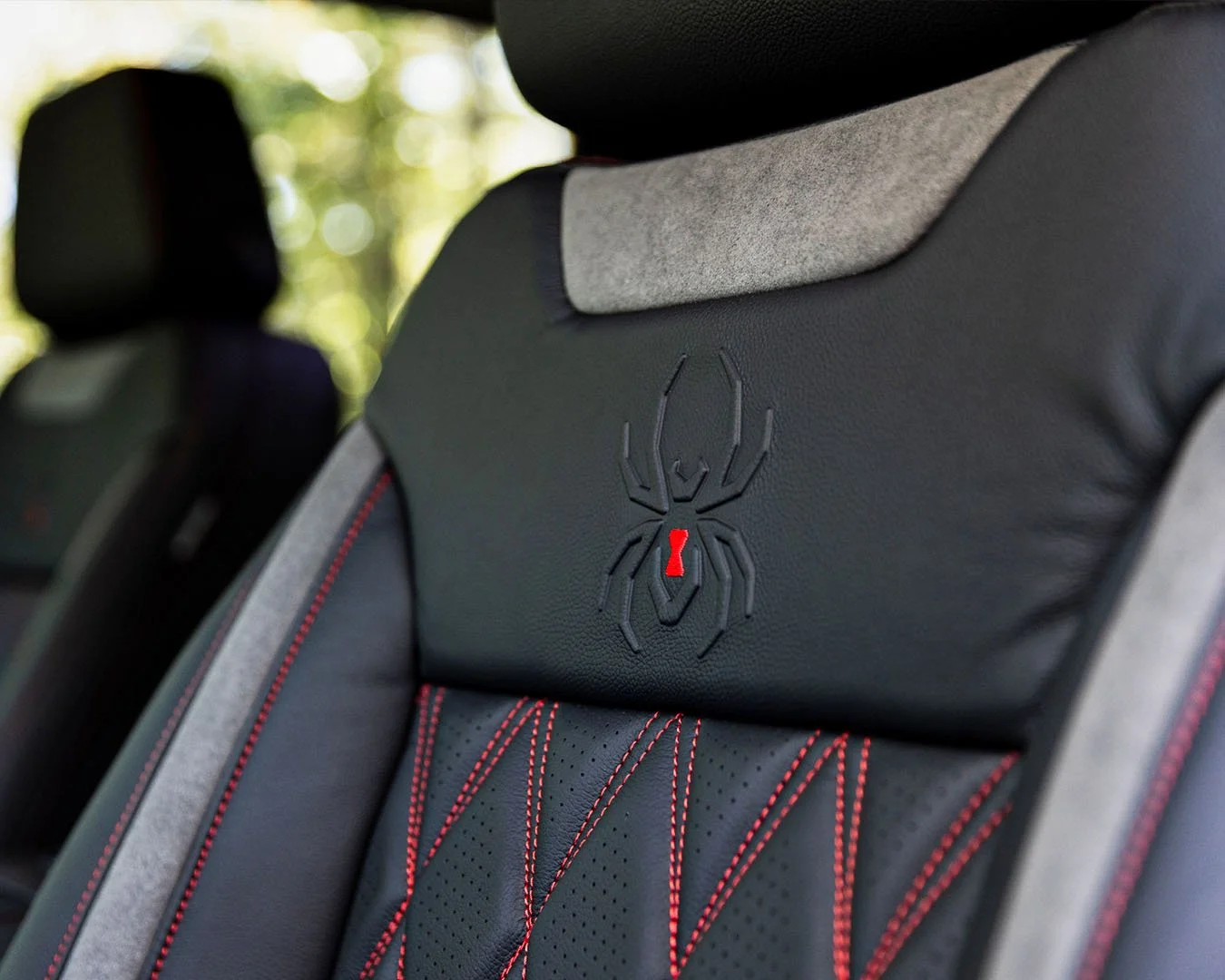 Black Widow Lifted Trucks Interior