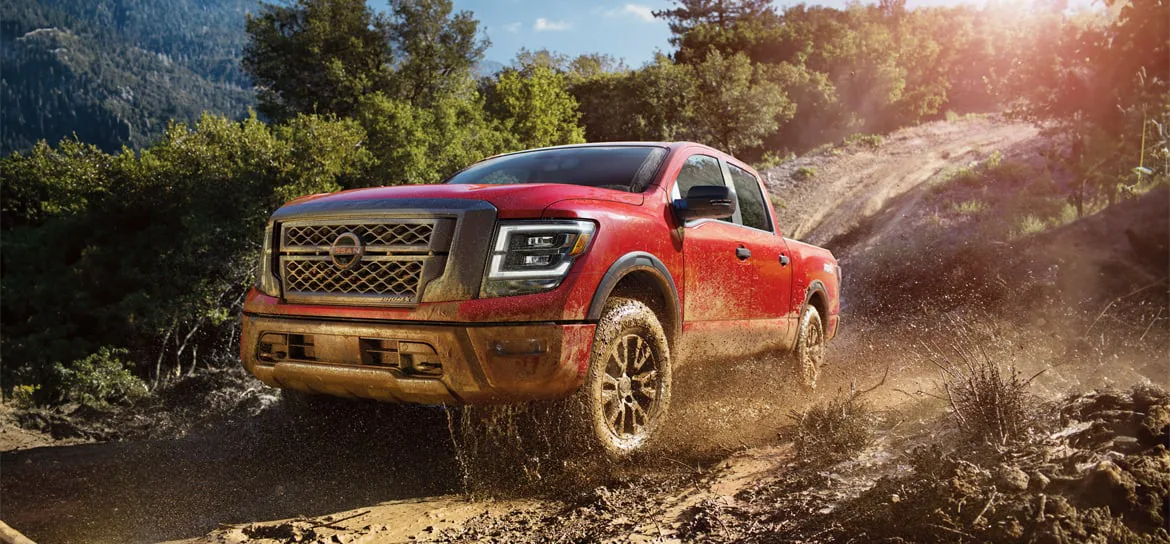2025 Nissan Titan Off-Roading