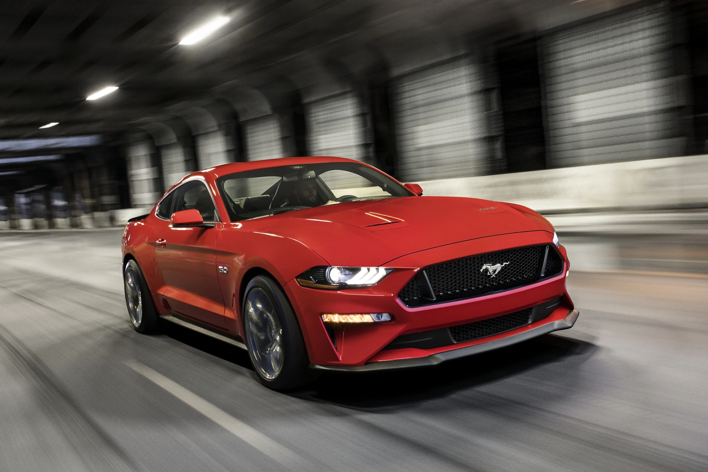 2022 Ford Mustang On The Road