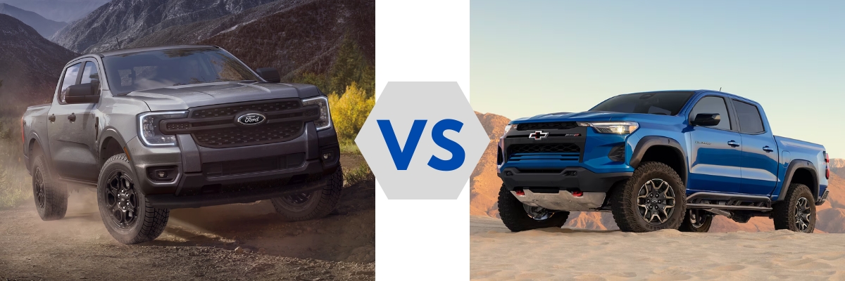 2025 Ford Ranger vs 2025 Chevy Colorado
