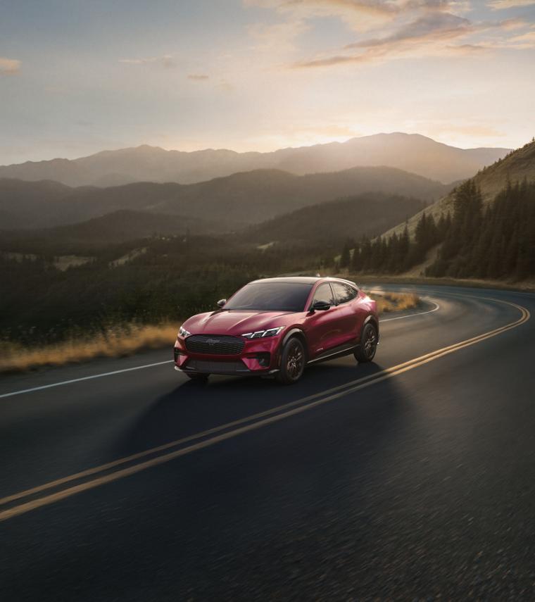 2026 Ford Mustang Mach-e On The Road