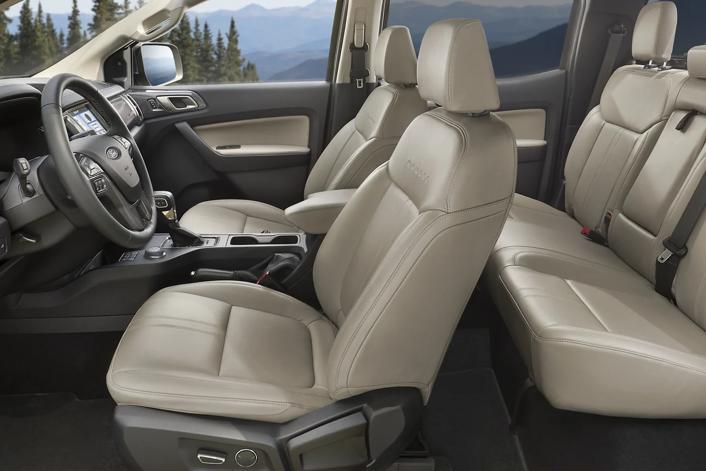 2023 Ford Ranger Interior
