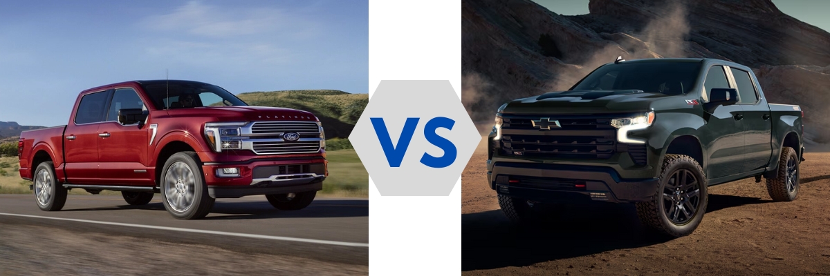2025 Ford F-150 vs 2025 Chevy Silverado 1500