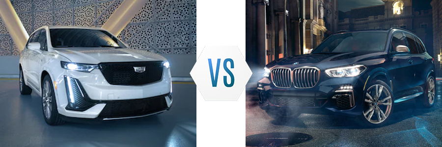 2021 Cadillac XT6 vs BMW X5