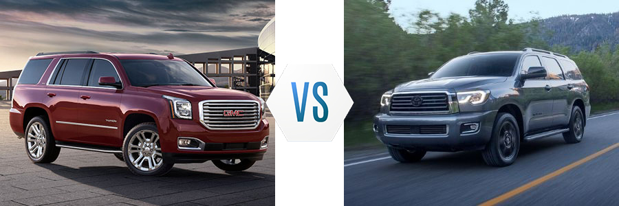 2020 GMC Yukon vs Toyota Sequoia