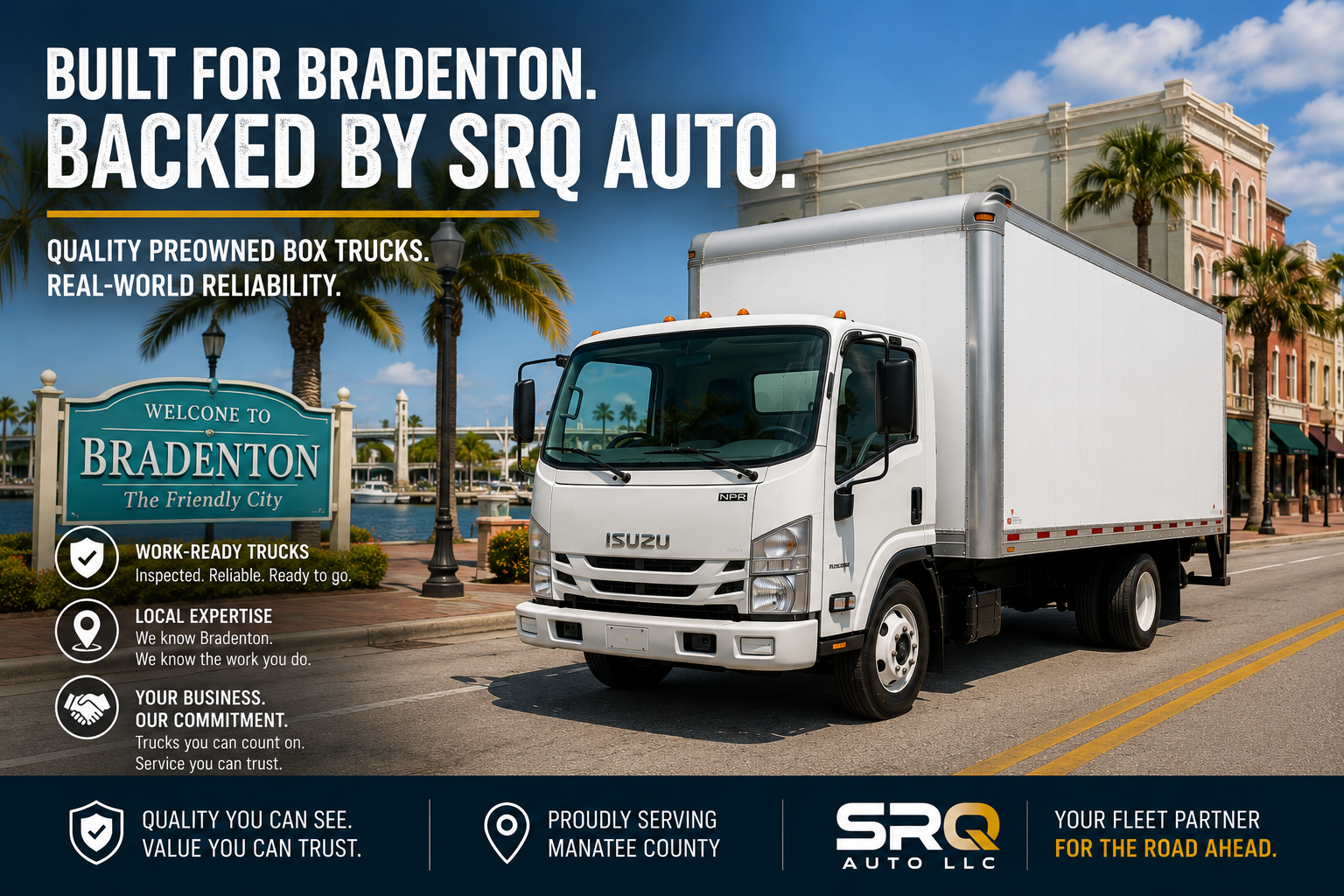Finding the Right Preowned Box Truck in Bradenton: A Strategic Guide
