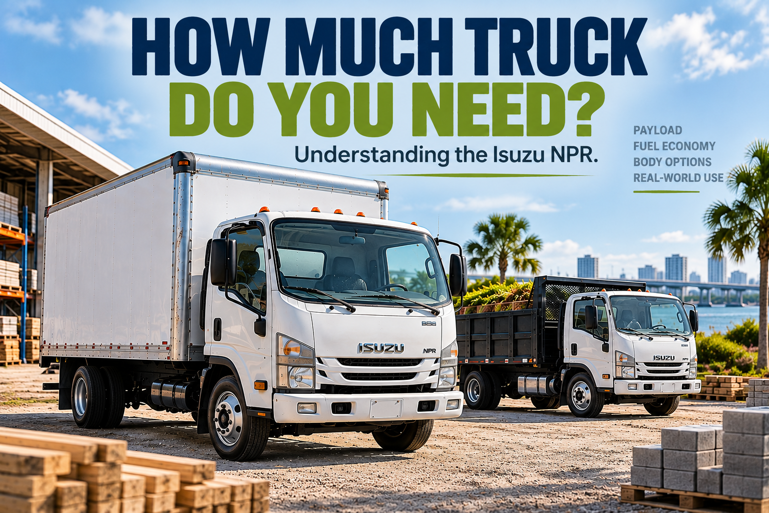 Isuzu NPR: How Much Can It Haul, What Does It Cost to Run, and Is It Right for Your Business?
