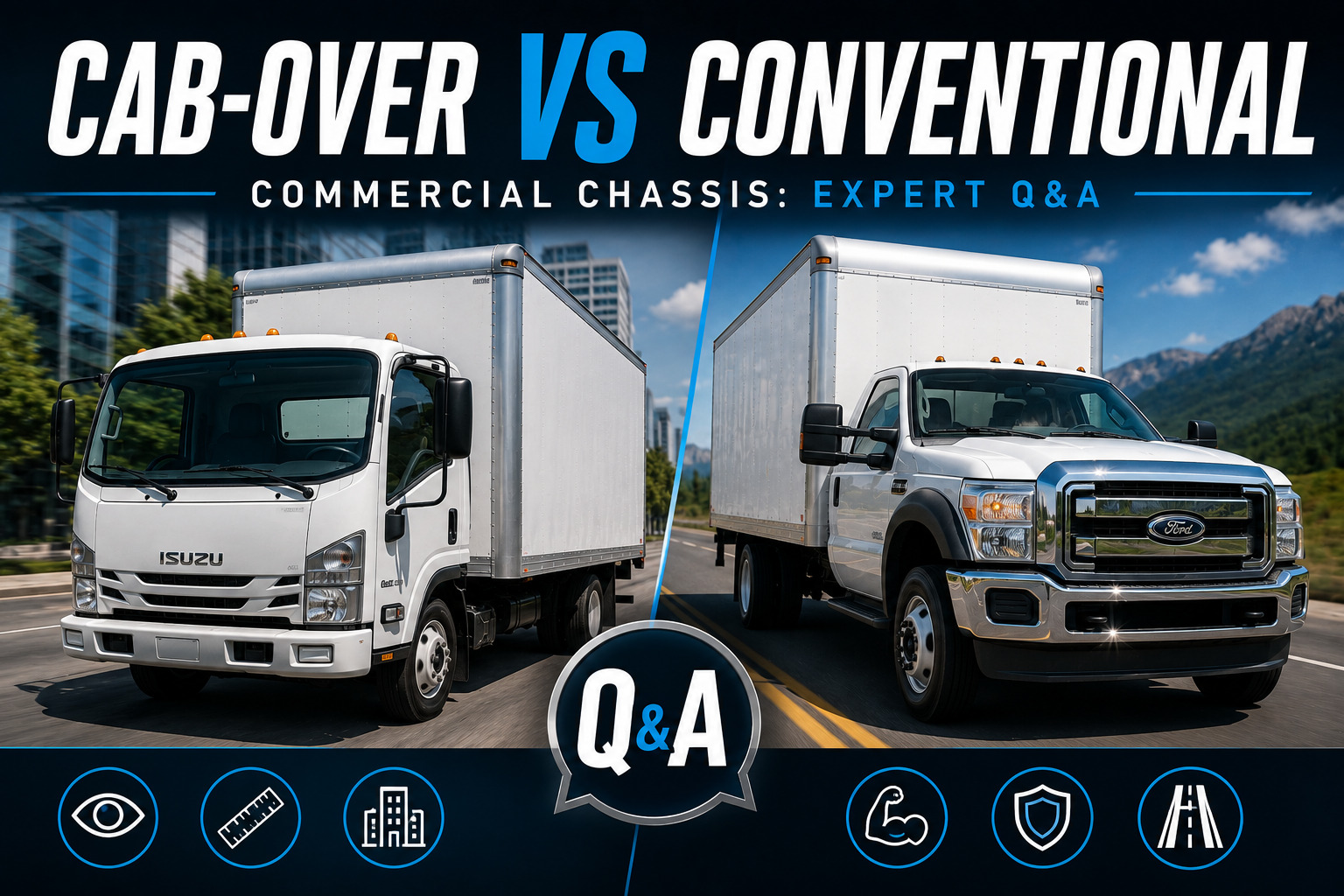 Cab-Over vs Conventional Commercial Chassis: Expert Q&A