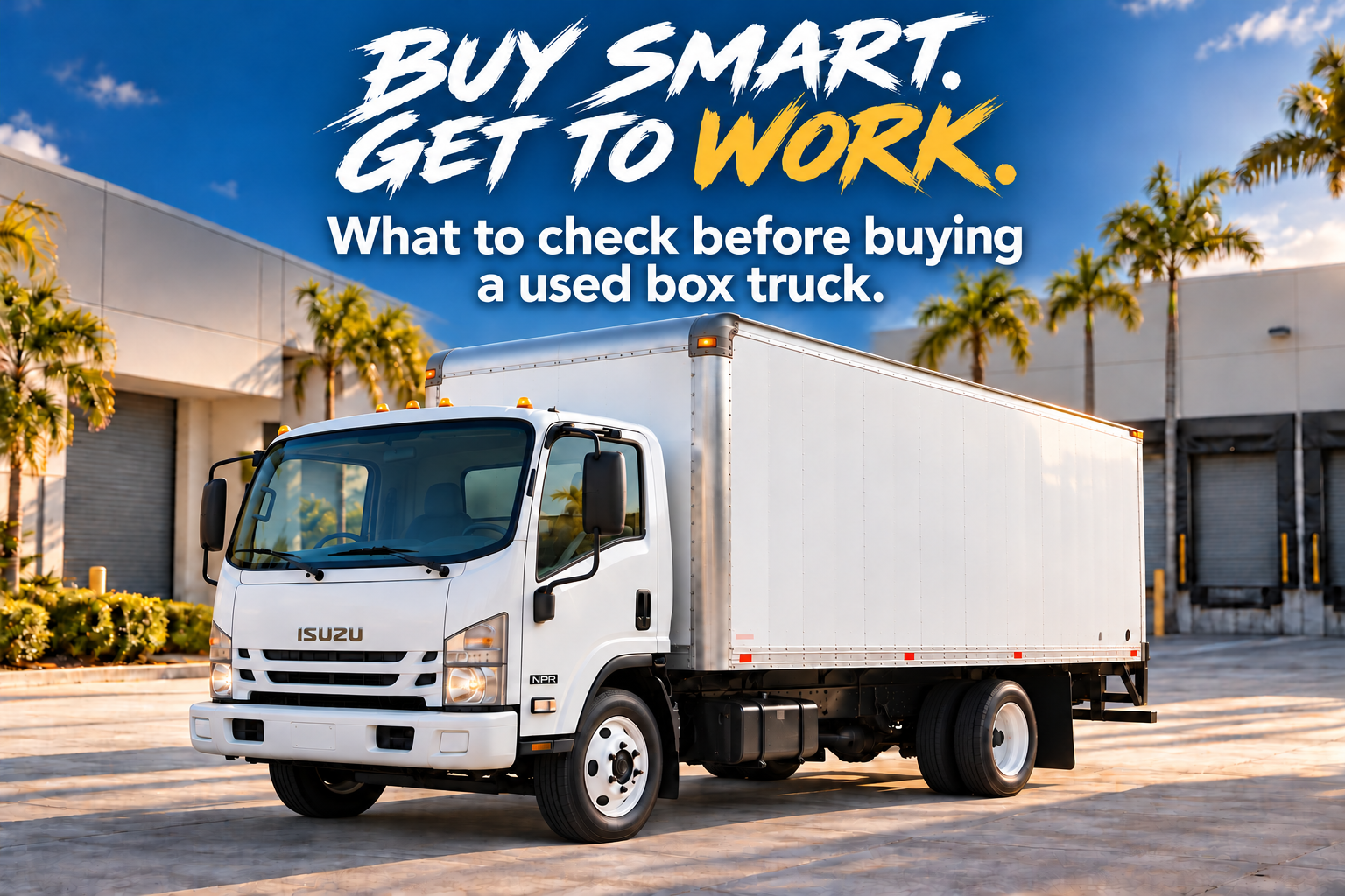 Buying a Used Box Truck: Mileage, Maintenance & What to Inspect