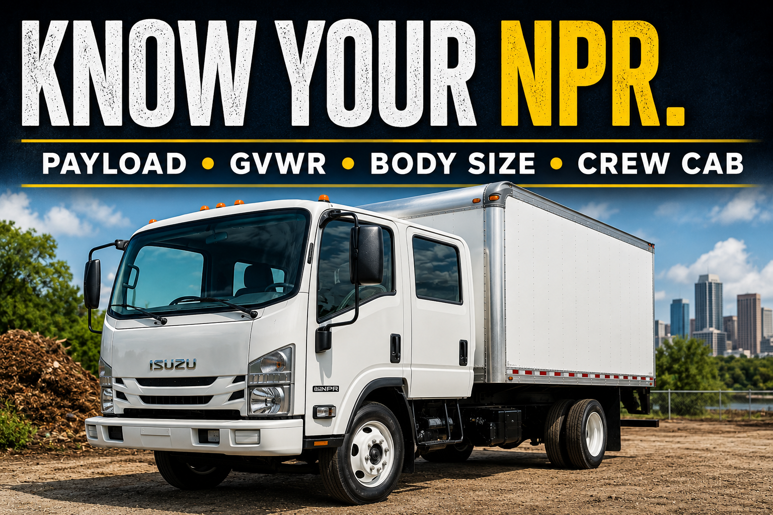 Isuzu NPR Buyer's Guide: Payload, GVWR, Box Sizes & Crew Cab Options
