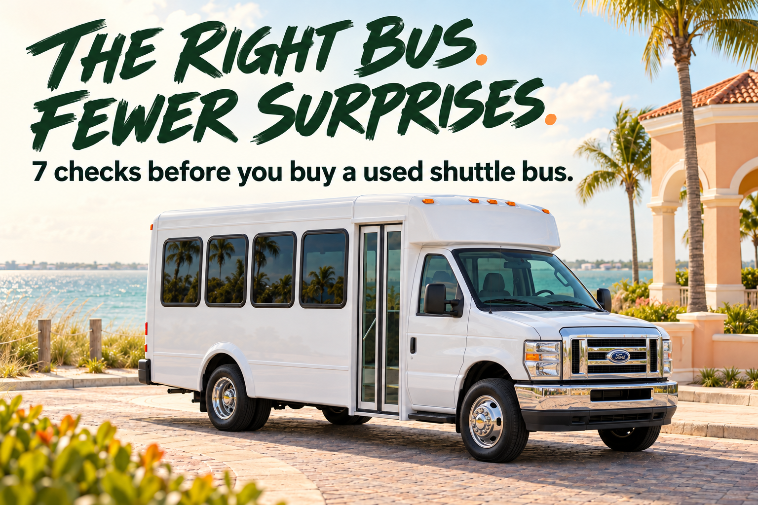 Buying a Used Shuttle Bus: 7 Checks Before You Commit
