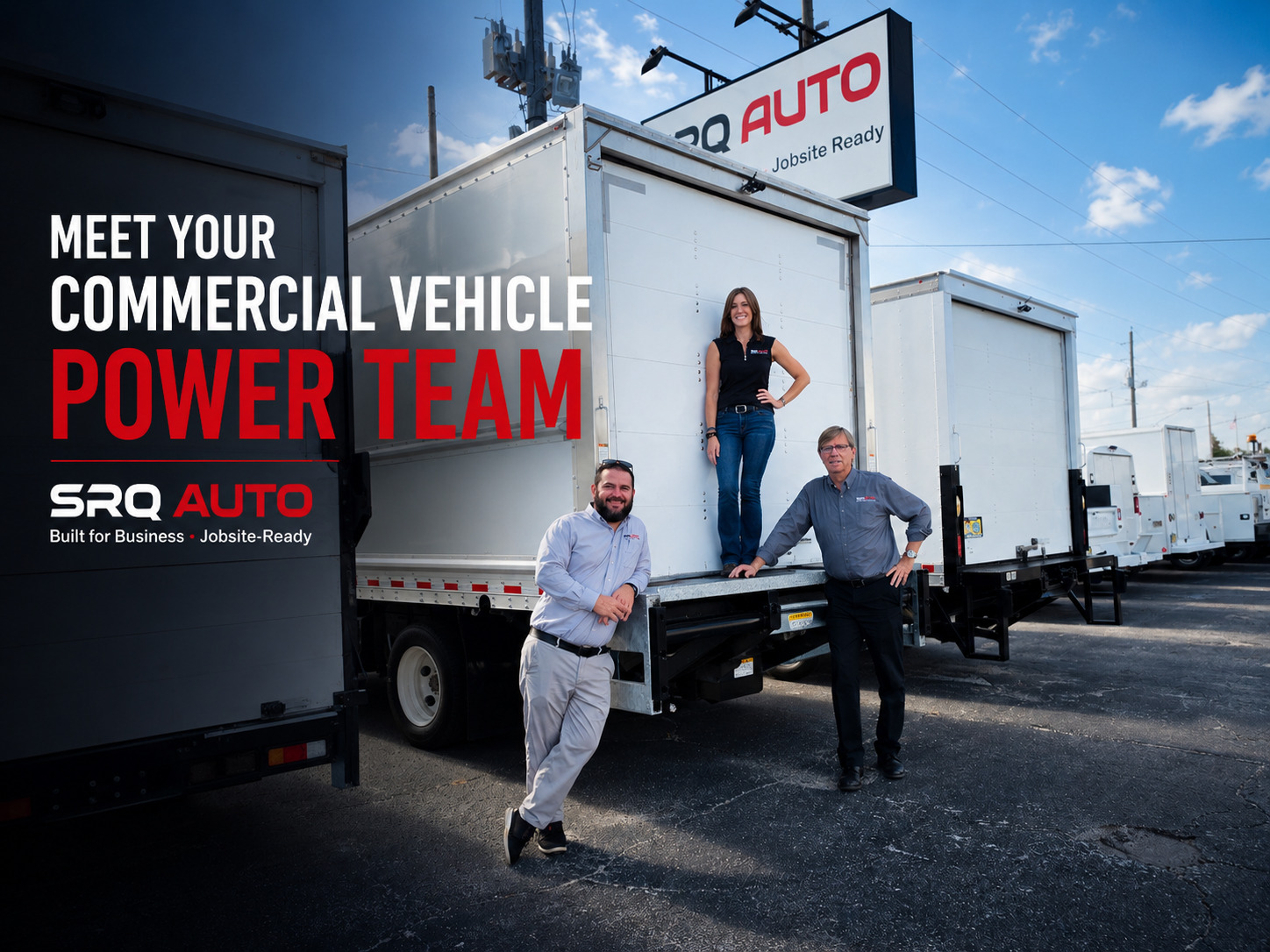 Meet Your Sarasota Commercial Vehicle Power Team: Richard, Derek, and Jessica