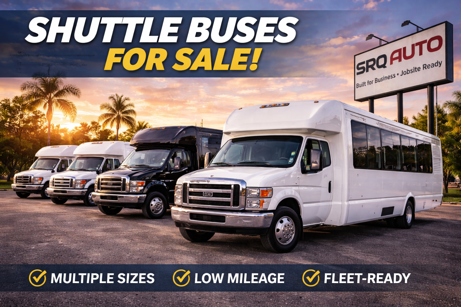 Reliable Group Transportation: Finding the Best Pre-Owned Shuttle Buses in Florida