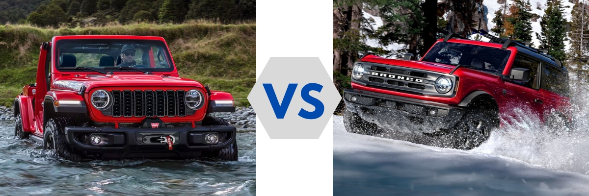 2024 Jeep Wrangler vs 2024 Ford Bronco