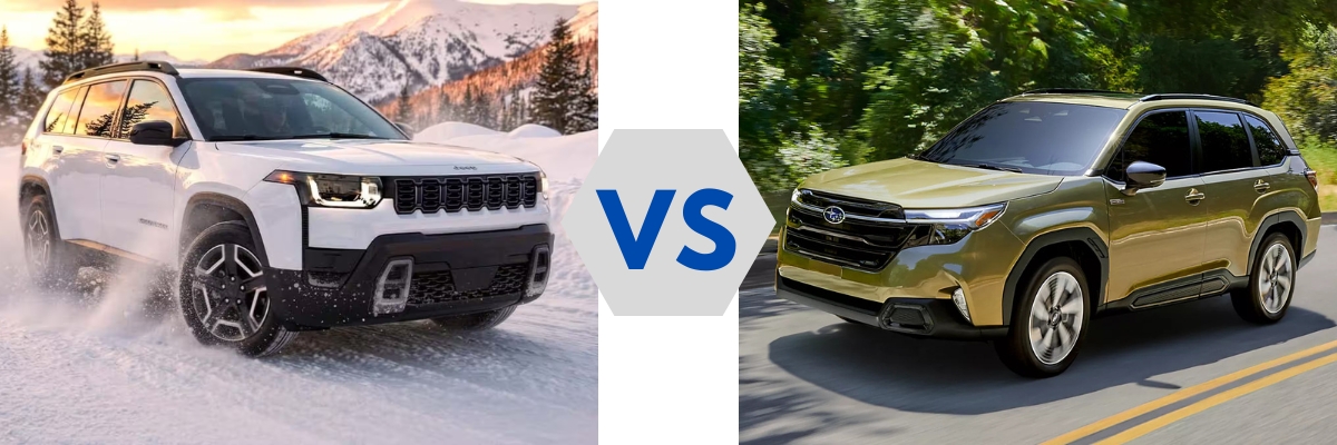 2026 Jeep Cherokee vs 2026 Subaru Forester