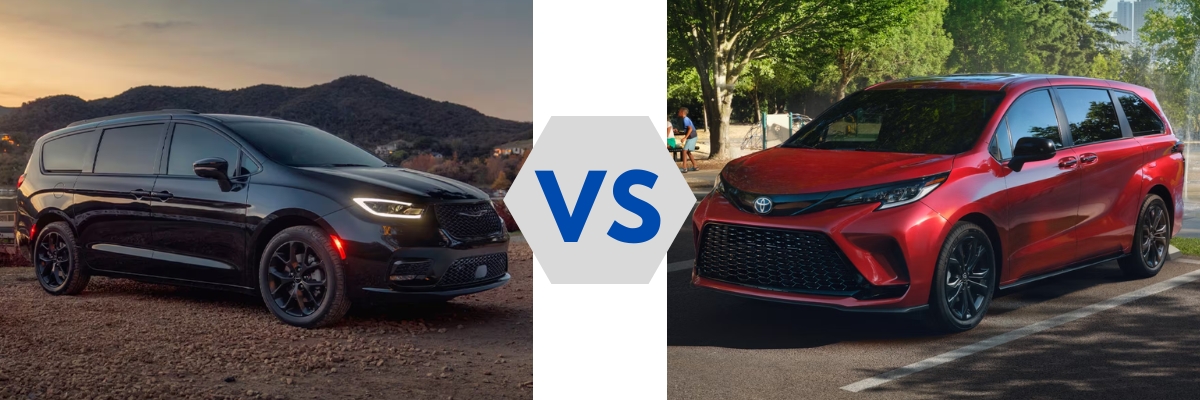 2025 Chrysler Pacifica vs 2025 Toyota Sienna