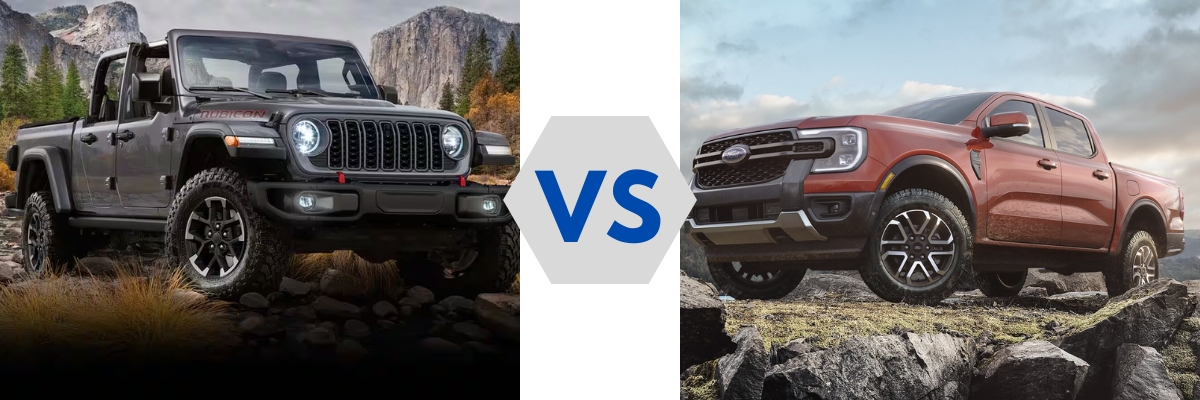2025 Jeep Gladiator vs 2025 Ford Ranger