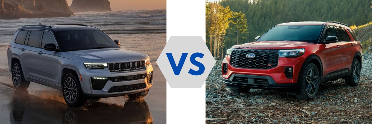 2026 Jeep Grand Cherokee vs 2026 Ford Explorer