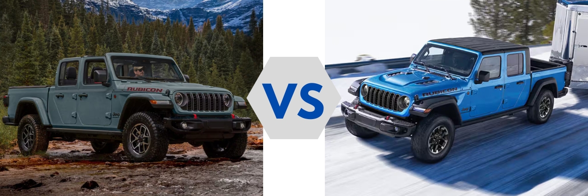 2026 Jeep Gladiator vs 2025 Jeep Gladiator