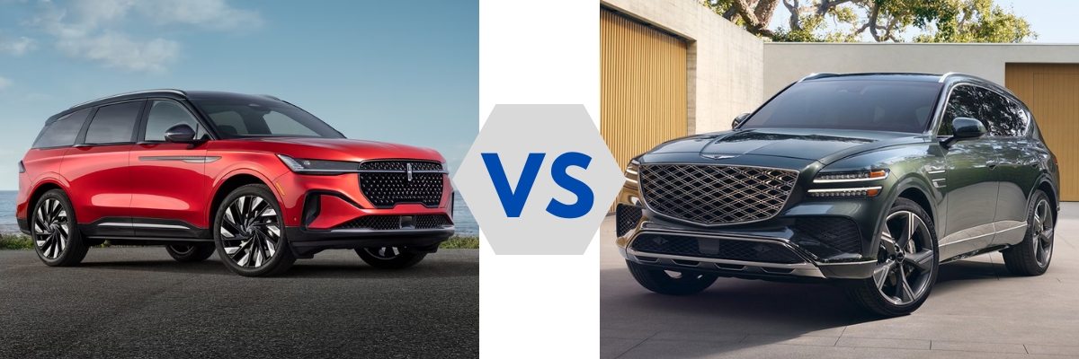 2025 Lincoln Nautilus vs 2025 Genesis GV80