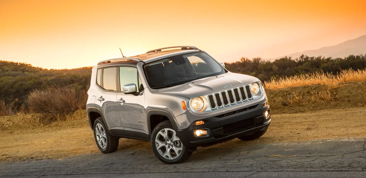 2018 Jeep Renegade Gallery Exterior Limited Glacier Sunset