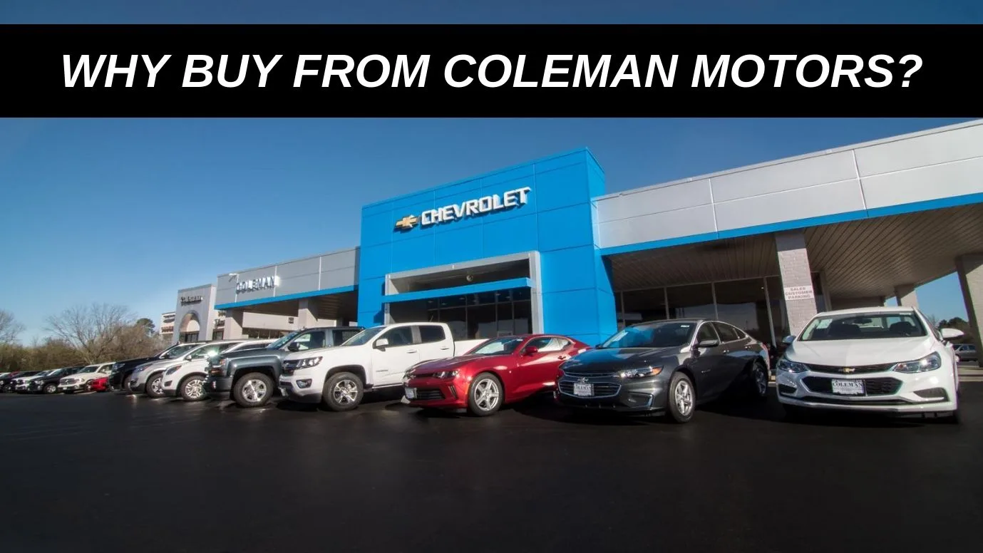Por que comprar na Coleman Motors
