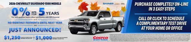 Banner Chevy Silverado