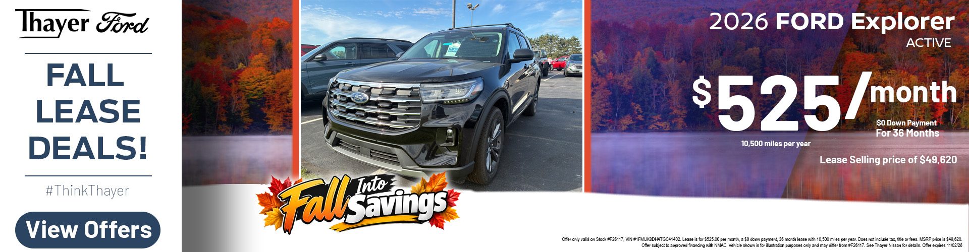 Explorer Oct Lease