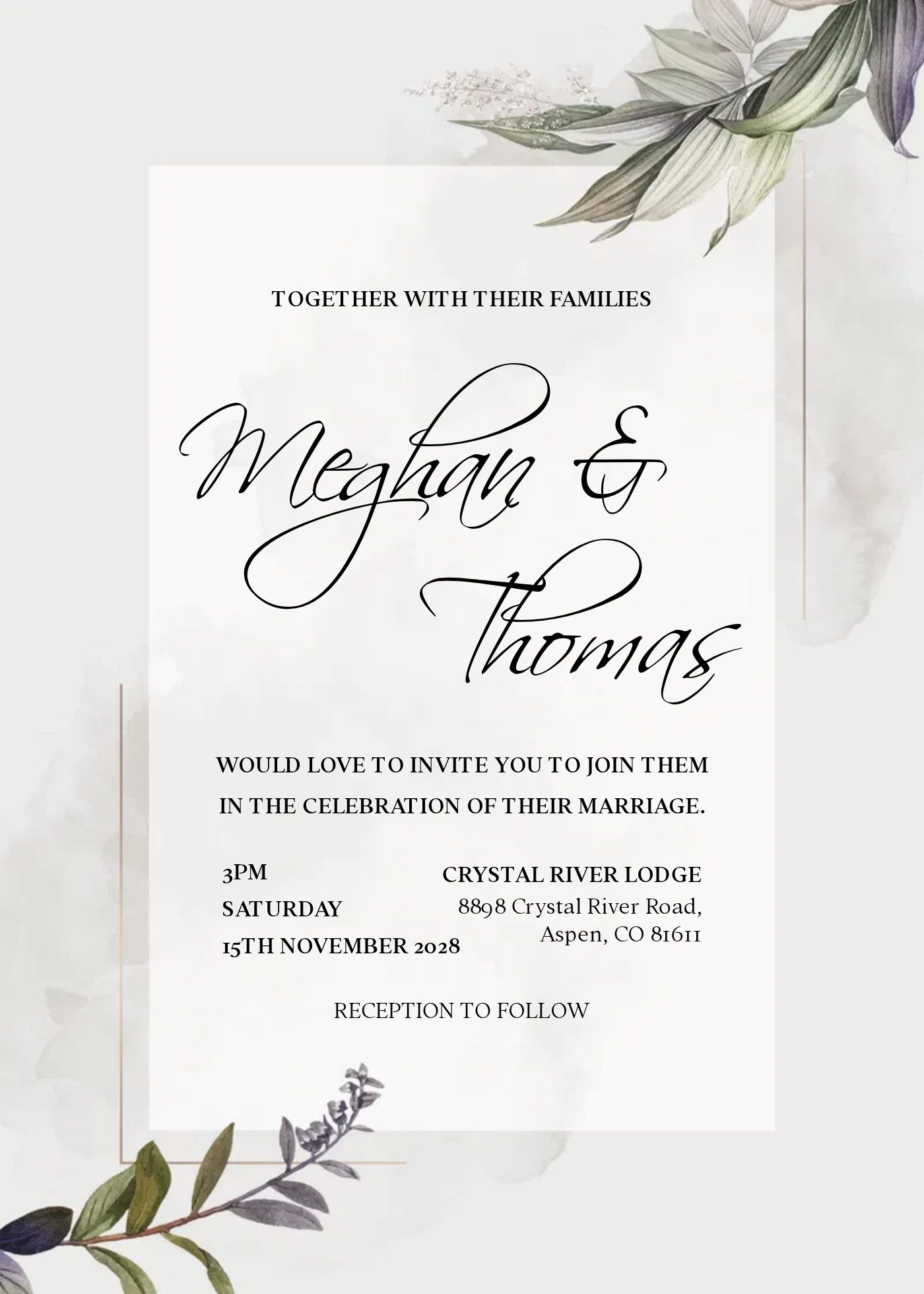 invitation design preview