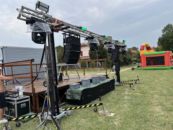 Sound imported audio & light 