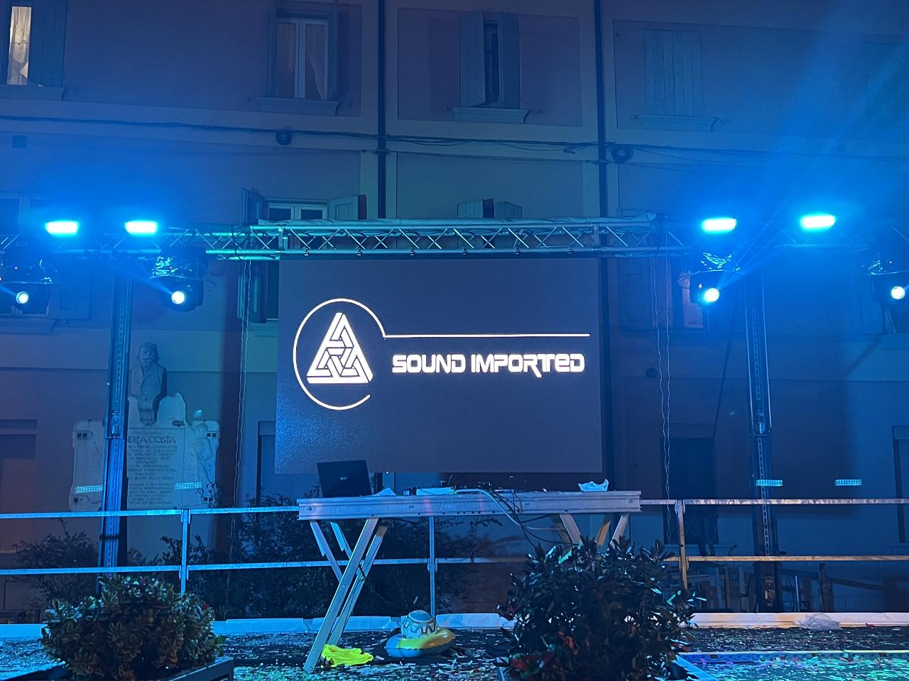 Sound imported audio & light 