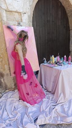 La ragazza che dipinge farfalle Giusy Tamburrano 